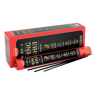 HEM Hexagon Incense - Feng Shui 5 in 1 - Set of 6