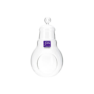 Glass Hanging Bulb - 10x18cm