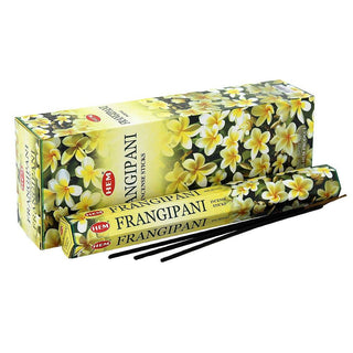 Hexagon incense sticks Frangipani fragrance set of 6  All Seasons Homeware.
