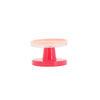 Glass Pillar Holder - Pink & Hot Pink - 9.9x7cm