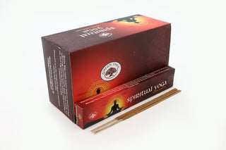 Green Tree - Spiritual Yoga Incense 15g - Set of 12