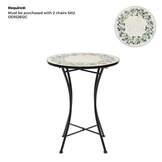 Table Metal - D60x75cm