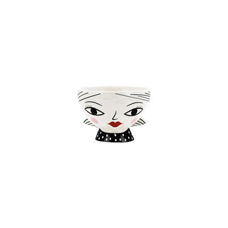 Planter - Girl Face - No Hole - Medium Size - 9.8x9.8x7cm
