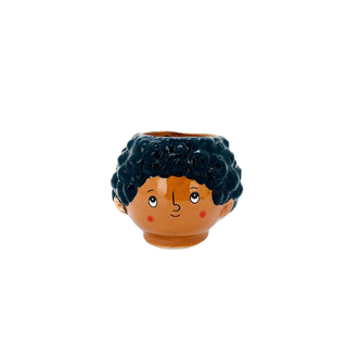 Pot - Boy Head - 13x12x10cm