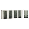Glass Highball - Set of 4 - Grey - 7.5x13.5cm