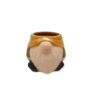 Pot - Dwarf with Beard - Small - 9.1x8.9x7.5cm