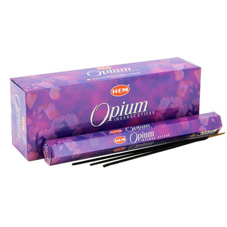 Hexagon incense sticks Opium fragrance set of 6  All Seasons Homeware.