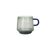 Glass Cup - Grey - 8x7.5cm