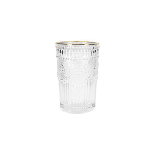 Glass Highball Sunflower Print - 8.2x12.7cm