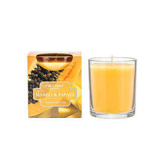 Jar Candle - 6.5x7x8cm - Mango & Papaya
