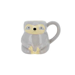 Mug - Sloth - Grey - 14.6x11x10.8cm
