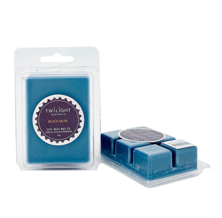 Twilight Frosted Soy Wax Melts - Black Musk - 55g