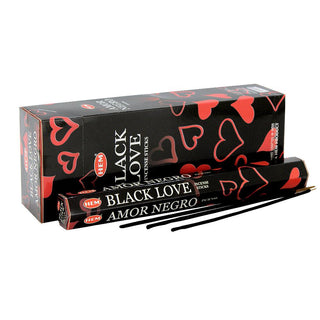 HEM Hexagon Incense - Black Love - Set of 6