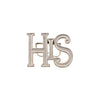 HIS Standing Lettering Sign - White