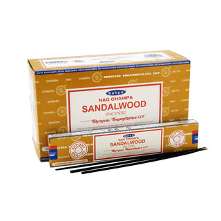 Satya Sandalwood Incense 15g - Set of 12