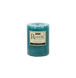 EcoWick Pillar Candle Passionfruit - 7x10cm