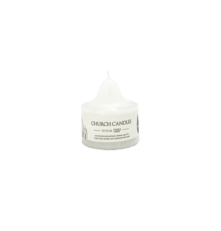 Pillar Candle - White - 7x7.5cm