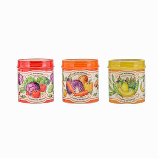 Round Vegetable Pot - 7.8x8.2cm - Mixed