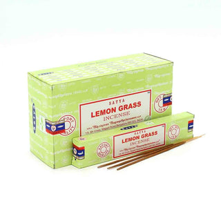 Satya Lemongrass Incense 15g - Set of 12