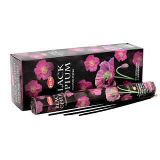 HEM Hexagon Incense - Black Opium - Set of 6