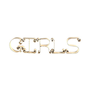 Girls wall art decorative metal home detail  All Seasons Homeware.