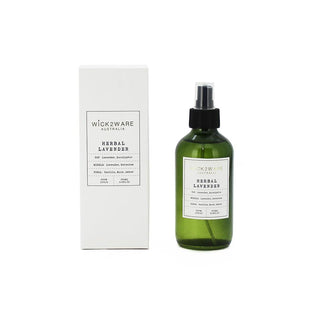 Room Spray Green Bottle – Herbal Lavender - 250ml