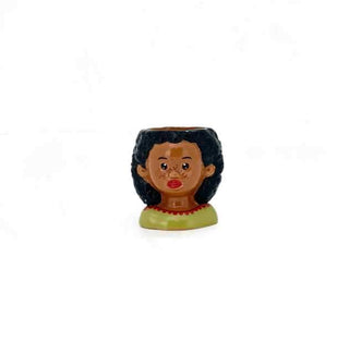 Planter - African Girl - 10x9.3x10cm