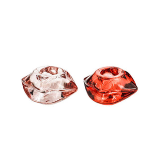Lip Shape Candle Holder - 7.5x5.3x4cm