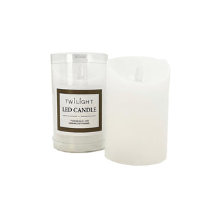 LED Pillar Candle - Medium - 7.5x12cm