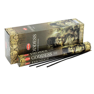 Hexagon incense sticks Goddess fragrance set of 6  All Seasons Homeware.