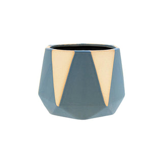 Planter - Blue - 16.5x16.5x12.5cm