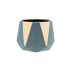 Planter - Blue - 16.5x16.5x12.5cm