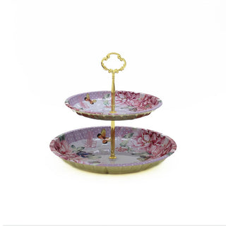Tin Cake Stand 2 Tiers