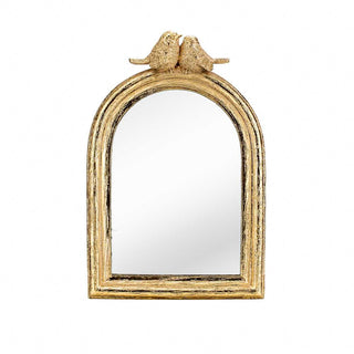 Mirror with Butterfly - 5x7 Inch - Gold